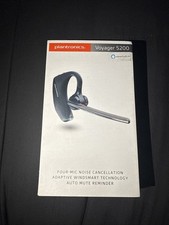 Plantronics Voyager 5200 UC 206110-102 Wireless Bluetooth Headset System
