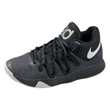 Nike KD Trey 5 VI Boys Athletic Shoes 5 Y Youth AH7172-001 Grey Black White