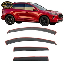 In-Channel Window Visor For 20-25 Ford Escape Rain Guard Shade