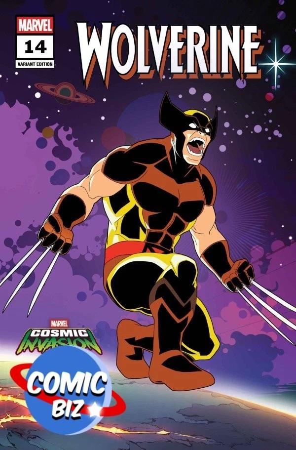 WOLVERINE #14 (2026) 1ST PRINTING *COSMIC INVASION VARIANT COVER* MARVEL COMICS