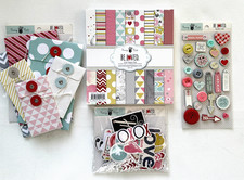 Fancy Pants "Be Loved" 6 x 6 Paper Embellishment Set B Save 60