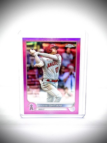 2022 Topps Chrome – Shohei Ohtani #1 Pink Refractor