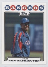 2008 Topps Ron Washington #22 0c4