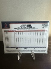 2025 Topps Chrome Update Base Card # USC133 Jorge Soler, Los Angeles Angels🔥