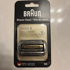 AUTHENTIC Braun Replacement Shaver Head 92S Silver-Compatible w/ Braun Series 9