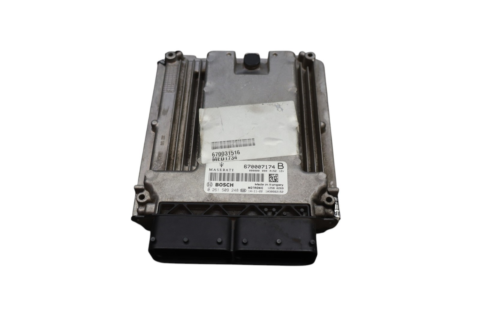 14-17 Maserati Ghibli Quattroporte ECU Engine Computer Control Module Unit Oem