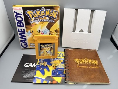 CIB Komplett in Box Original Nintendo Neue Batterie   Pokémon Gelb Gameboy GB