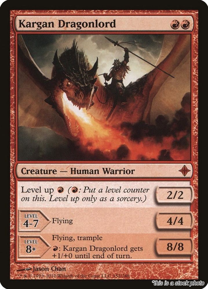 MTG Kargan Dragonlord 152 Rise of the Eldrazi NM Magic