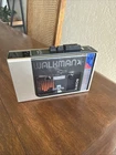 Vintage Sony Walkman Stereo Cassette Player FM AM Radio WM-F8 Works
