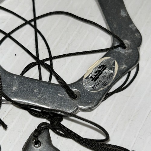 Sitting Cat Kitten Wind Chime Stainless Steel 1992 NCE China/u6b - Bild 5 von 6