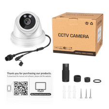 VIKYLIN 8MP 4K IR 30M Dome IP Camera Human Detection Outdoor CCTV Built-in MIC