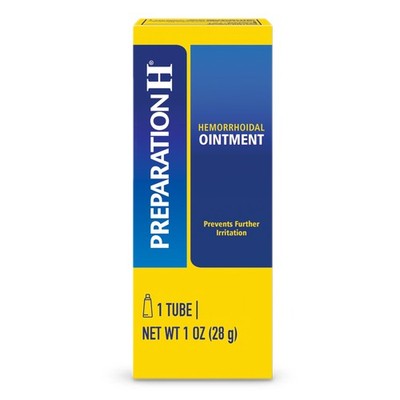 Hemorrhoid Symptom Treatment Ointment, Itching, Burning & Discomfort Relief, ...