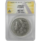 1896 O Morgan Dollar AU 53 Details ANACS Silver $1 Coin SKU:I18986