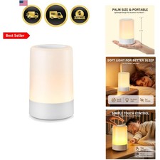 Nursery Night Light for Baby, Portable LED Touch Night Lamp for Kids and Adul...