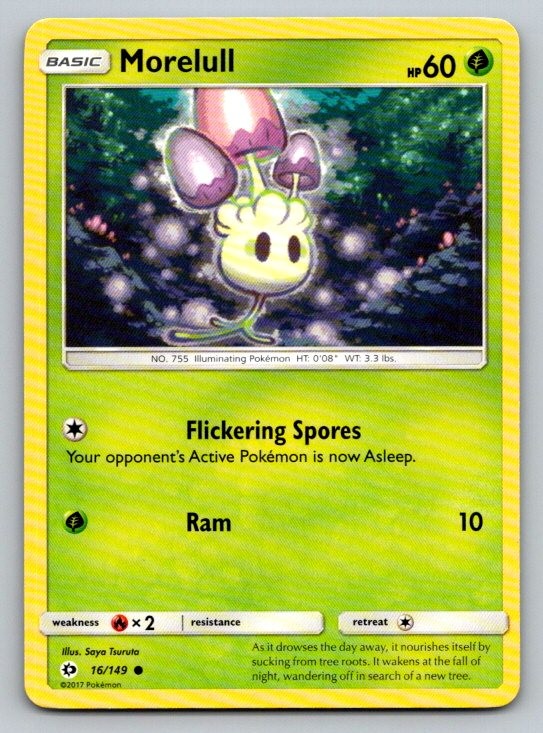 Morelull SM Base Set 16/149 NM