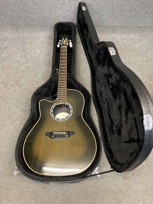 Guitarra acústica Tornado de Morris para zurdos y estuche rígido - Imagen 1 de 4