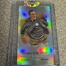 2008 eTopps Allen & Gitner's The Presidential Pitch George H. W. Bush #799/999