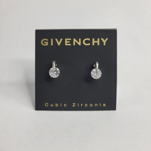 Givenchy Earrings, Crystal Accent Cubic Zirconia Classic Vintage Inspired NEW - Picture 2 of 7