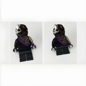 LEGO Ninjago Minifigure Nindroid Warrior and Minidroid (Lot Of 2)