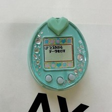 Bandai Tamagotchi P's Green Virtual Pet Tested Working Japan Rare Used