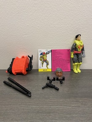 1994 Hasbro GI Joe Star Brigade Sci-Fi Figure Vtg v4 Complete w/ File Card