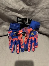 Under Armour UA F9 NITRO Glue Grip SPECIAL EDITION Football Gloves Men's Size SM
