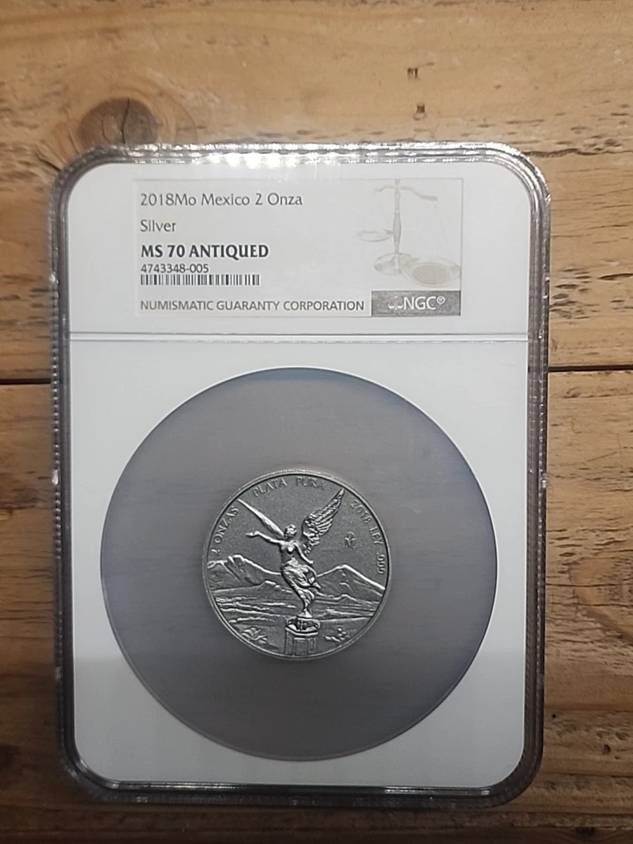 Mexican Libertad 2 oz Precious Metal Content per Unit 2018 Silver