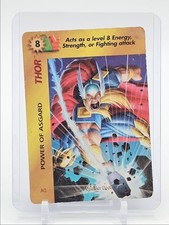 THOR 1995 MARVEL OVERPOWER POWER OF ASGARD Q6016