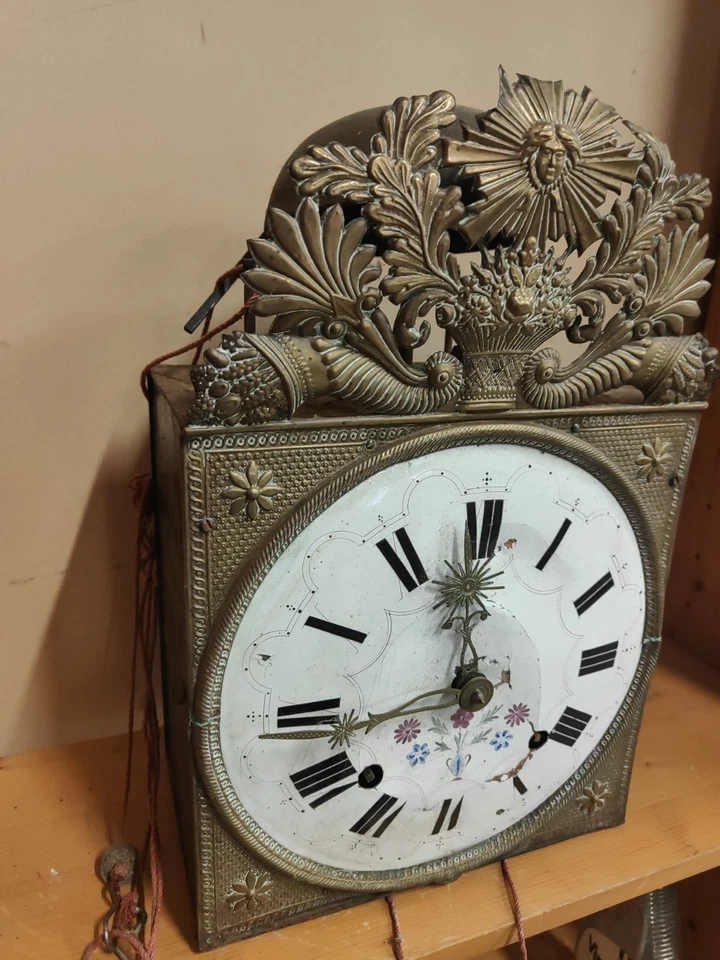  No 2 ancien mouvement / mécanisme d'horlogeComtoise  - Photo 2/4