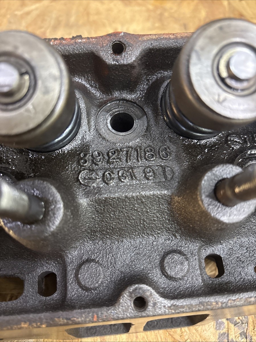 1969 Chevrolet Camaro Z/28 DZ 302 3927186 186 Heads C-21-9 C-31-9