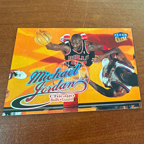 1998 Fleer Ultra Michael Jordan Career Highlights #65 Chicago Bulls