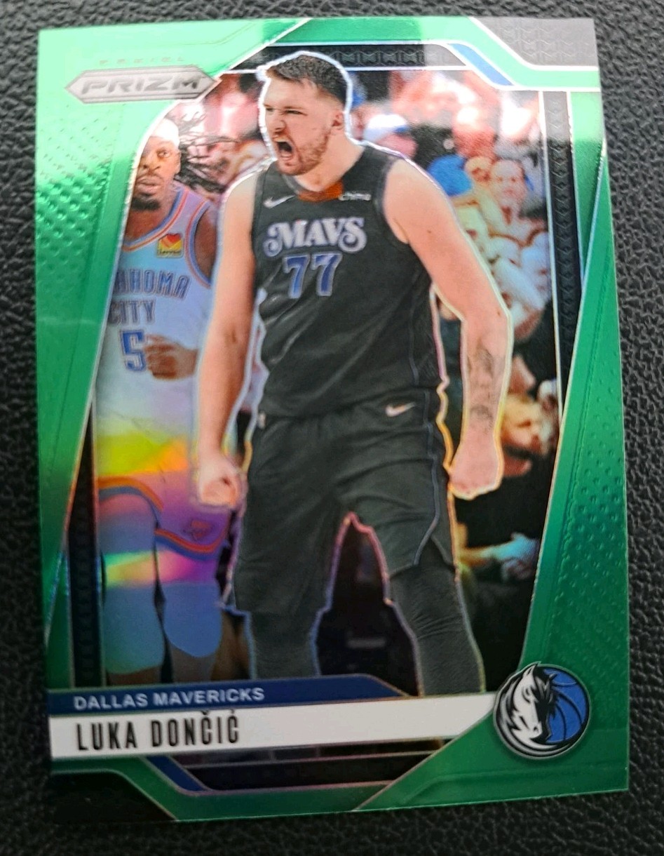 2024-25 Panini Prizm Basketball #89 Luka Doncic Green Dallas Mavericks LA Lakers