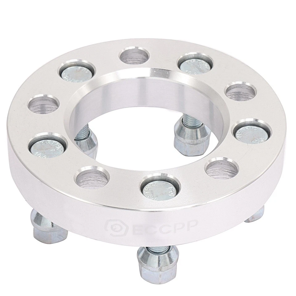 4x 12x1.5 Wheel Spacers 25mm For Jeep Compass Patriot Kia Optima Soul Foto 2 de 4