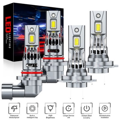 Para for Subaru Tribeca 2008-2014 LED FARO Bombillas de luz de cruce alta Kit