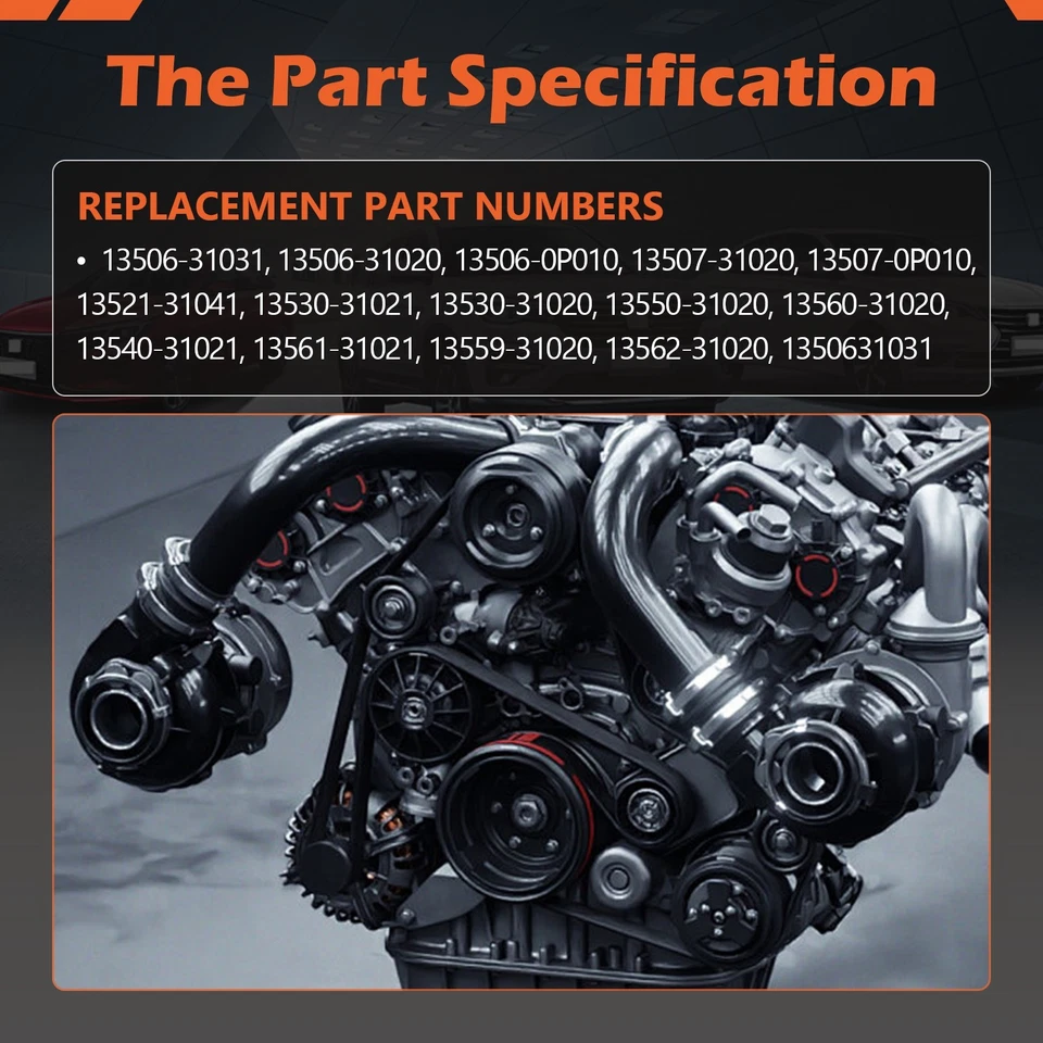 Kit de cadena de distribución y árbol de levas piñón VVT para 05-17 Toyota Avalon Camry RAV4 3,5 L Foto 2 de 4