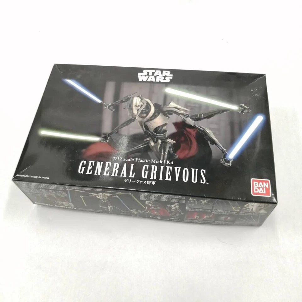 Kit Modelo Plástico Star Wars General Grievous Escala 1/12 Bandai de Japón Foto 3 de 4