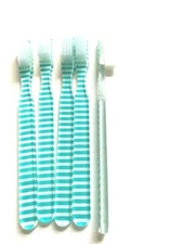 5-PACK FUN Vintage NEW Designer Toothbrush By Alan Stuart New York