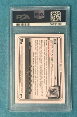 ZAC VEEN Prospect 2020 1st Bowman #BD-107 PSA 10 Gem Mint Colorado
