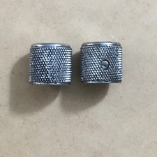 2 Vintage 1960s Reissue Fender Relic Tele Knobs CTS Pot Lightweight Made in USA