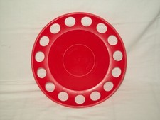 1968 Red WHAM-O WHIRLEE TWIRLEE  Vintage Flying Disc  SAN GABRIEL CALIF.