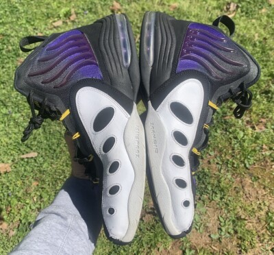 Size 12 - Nike Sonic Flight Venom GP20 Black Purple Gary Payton