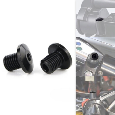 Motorcycle Mirror Blanking Plugs Fit For Ducati Scrambler Urban Enduro 2015-2017