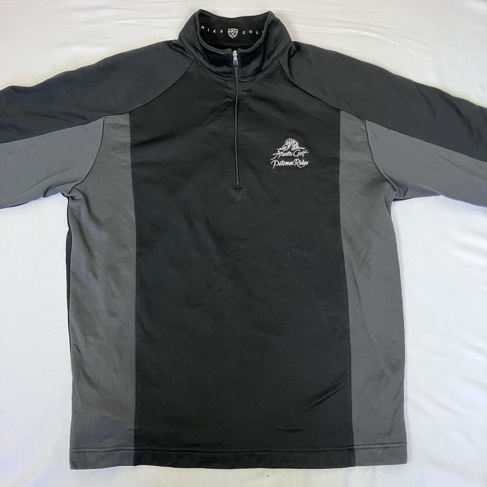 SACAI X NIKE Giacca Nike Golf Dry Fit Potomac Ridge Atlantic Golf Full Zip Uomo Taglia L Large