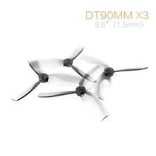 4pcs HQProp DT90MM X3 90mm Propeller 1.5mm For GEPRC CineLog35 3.5inch FPV Drone