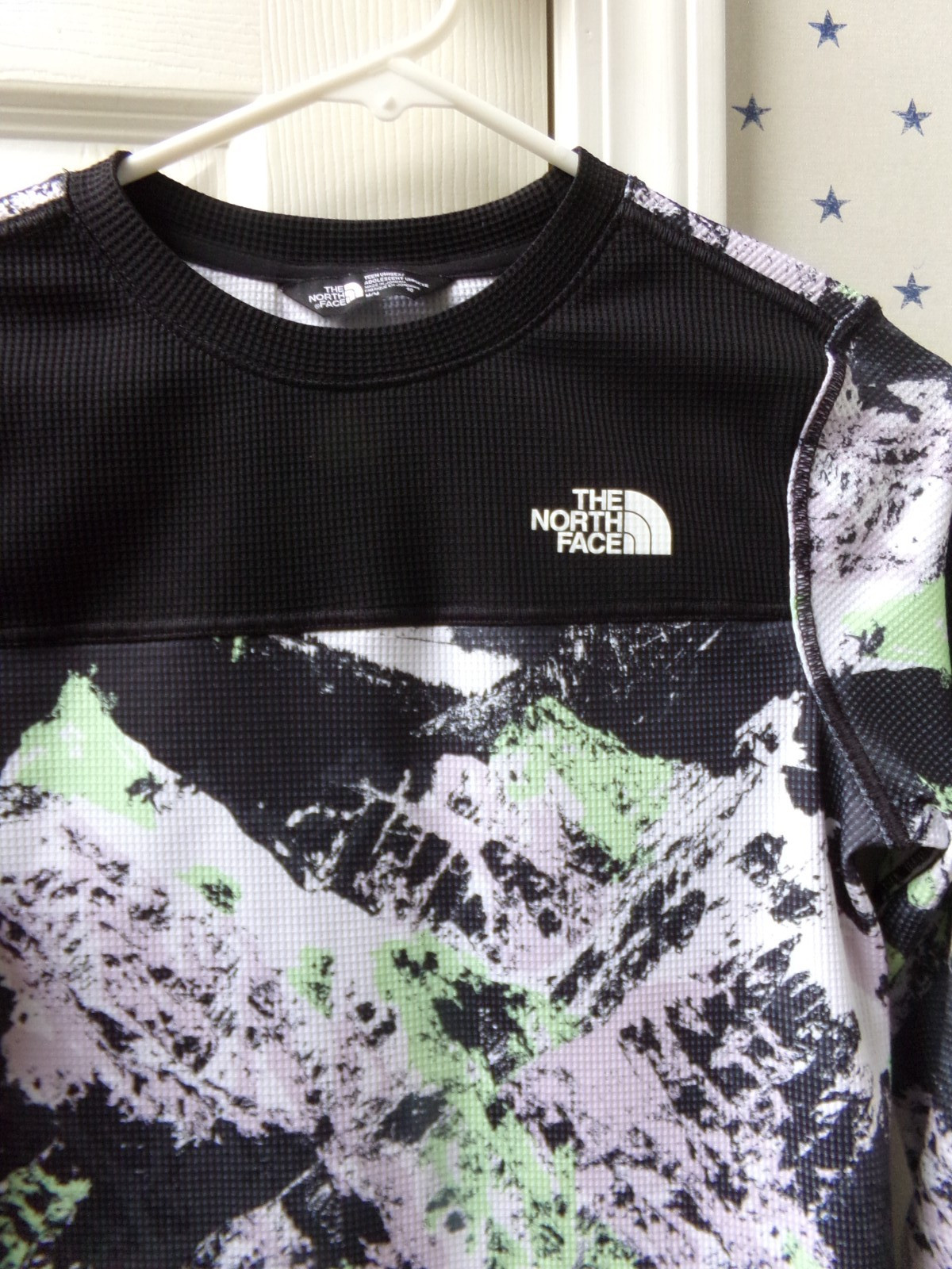 NORTH FACE Shirt M FLASH DRY 10 Medium Boys Girls Long Sleeve Mountains Teen thumbnail 3