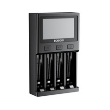 Scigold Rechargeable Batteries Battery Charger For AA AAA 5V 2A Ni-MH Ni-Zn