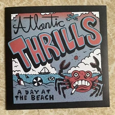 Atlantic Thrills - A Day At The Beach 7" garage punk 45 psychedelic surf psych x