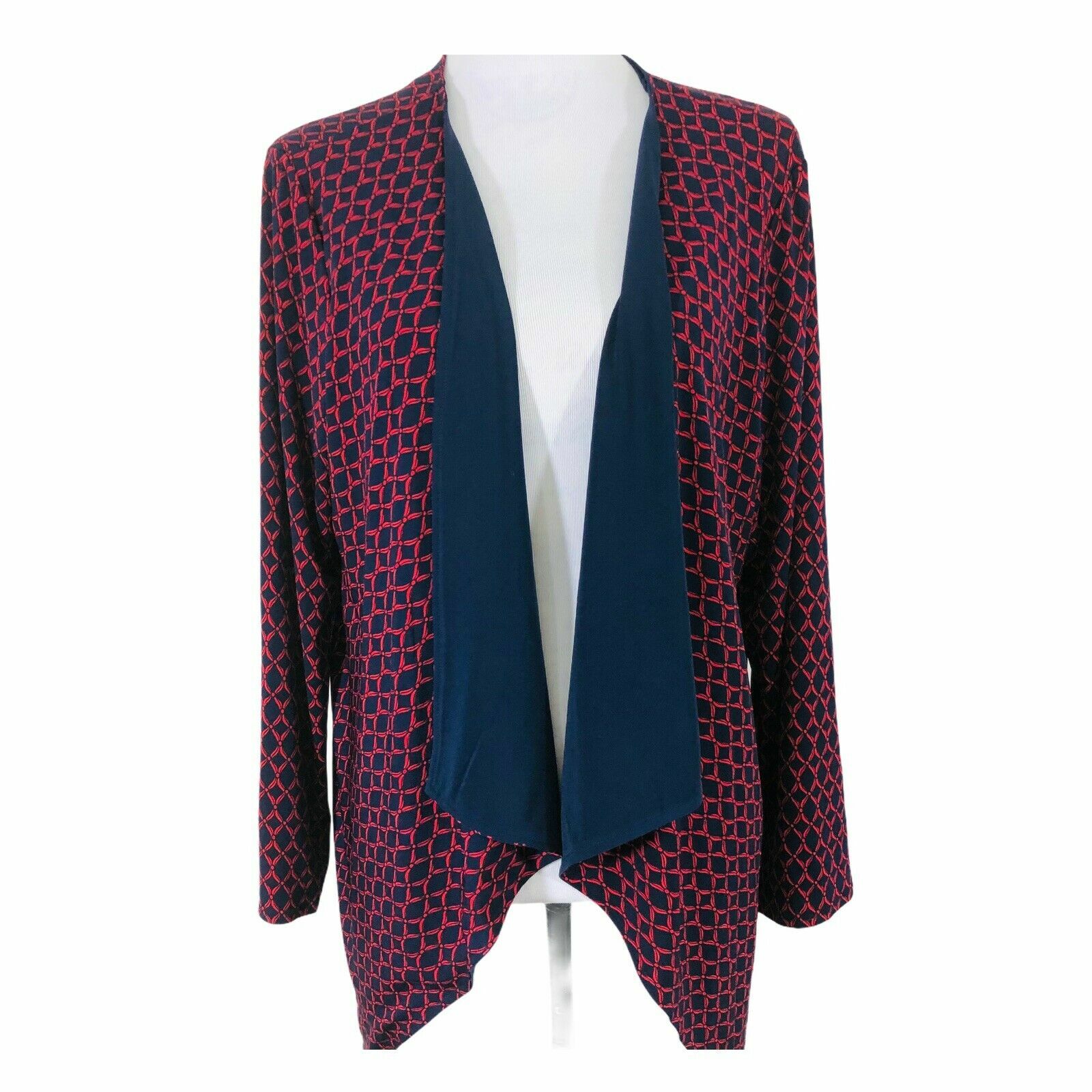TravelSmith Reversible Cardigan Jacket 