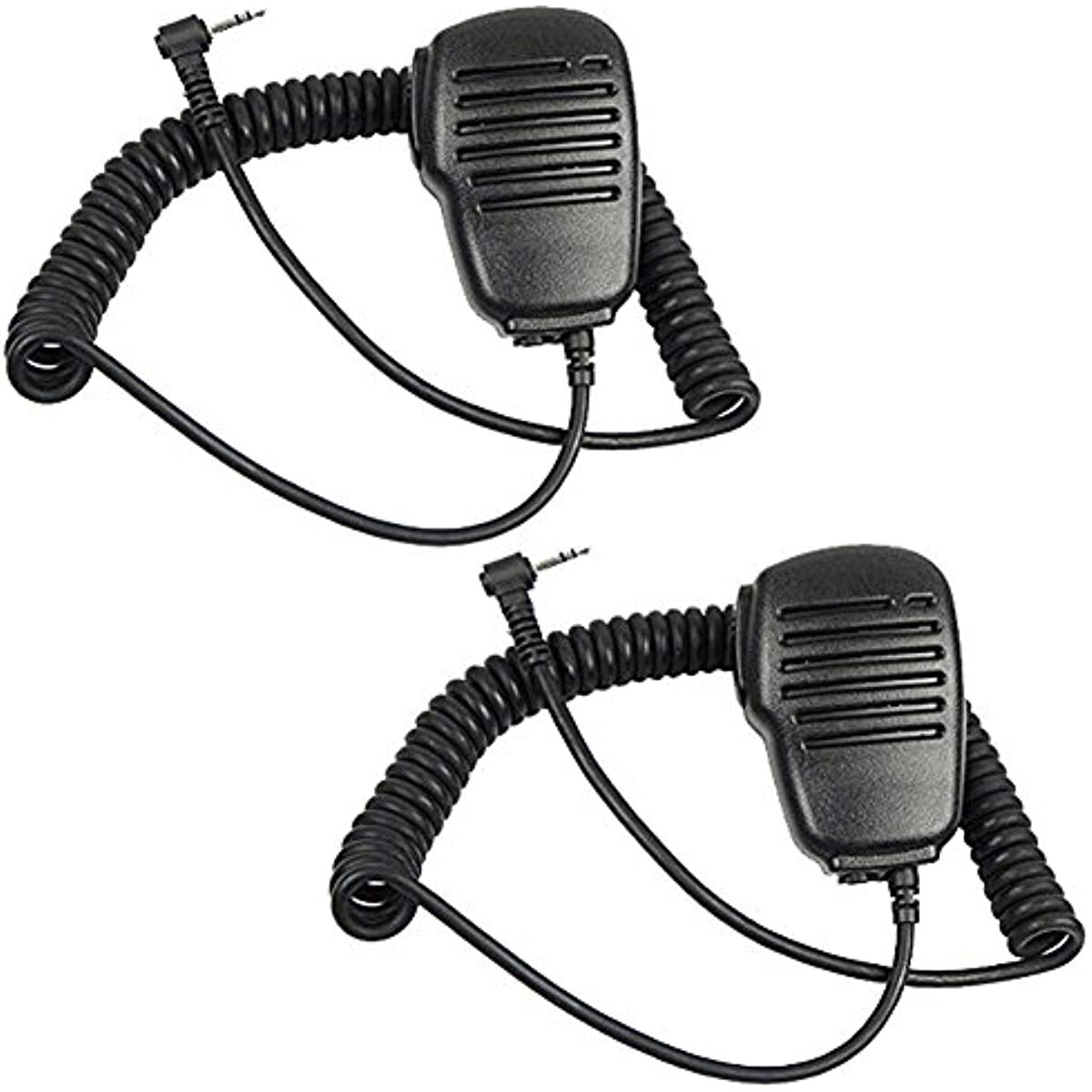 2x Speaker Mic Microphone PTT for Motorola Talkabout Walkie Talkie Two Way Radio