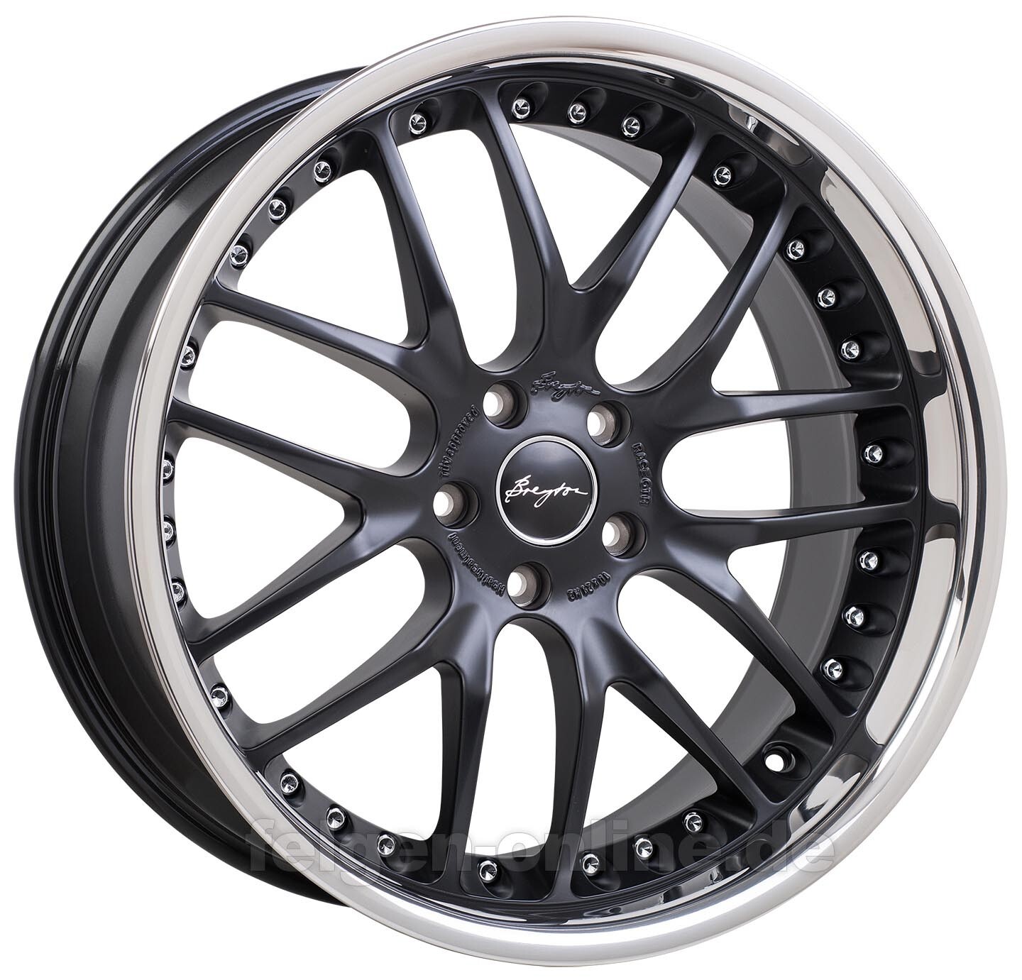 Breyton Race GTR matt black 4 Felgen mit Tiefbett 10x 21 Zoll für BMW ...